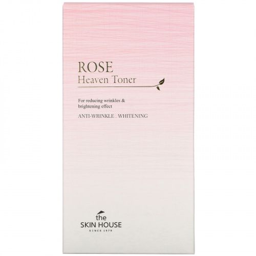 The Skin House, Rose Heaven Toner, тонер с экстрактом розы, 130 мл