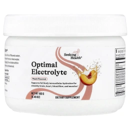 Seeking Health, Optimal Electrolyte, со вкусом персика, 183 г (6,46 унции)