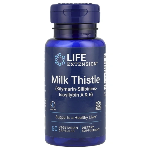 Life Extension, Расторопша молочная 60 вег капсул
