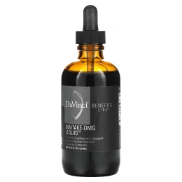DaVinci Laboratories of Vermont, Benefits Line, Maitake-DMG Liquid, 120 мл (4 жидк. унц.)