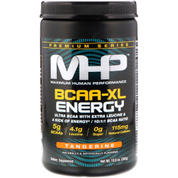 Maximum Human Performance, LLC, Премиальная серия, BCAA-XL, энергия, мандарин, 10,6 унций (300 г)
