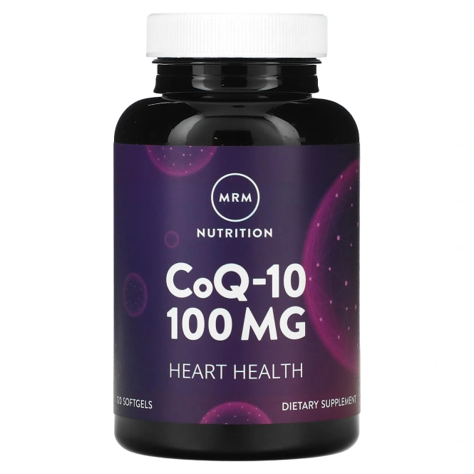 MRM Nutrition Коэнзим Q-10 100 мг, 120 желатиновых капсул