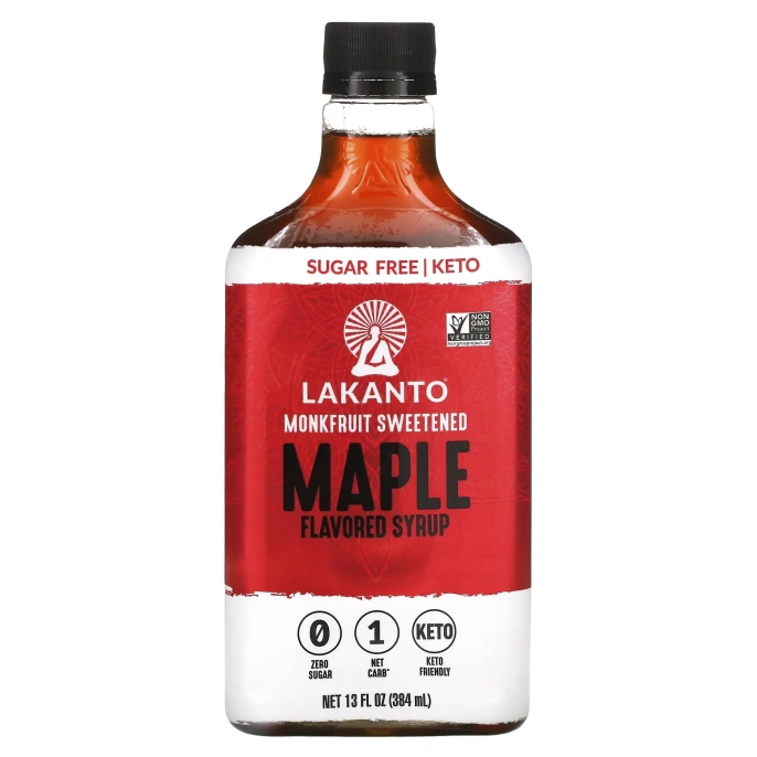 Lakanto, сироп со вкусом кленового сиропа, 384 мл (13 жидких унций)