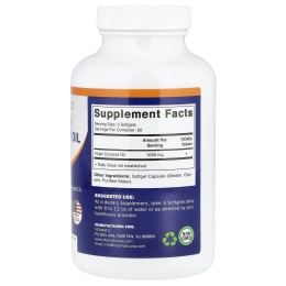 Vitamatic, кокосовое масло первого отжима, 180 капсул (1000 мг в 1 капсуле)