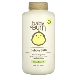 Sun Bum, Для детей, пена для ванн, зеленый кокос, 355 мл (12 жидк. унц.)