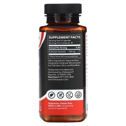 LifeSeasons, N-ацетилцистеин, 750 мг, 60 растительных капсул (375 мг в 1 капсуле)