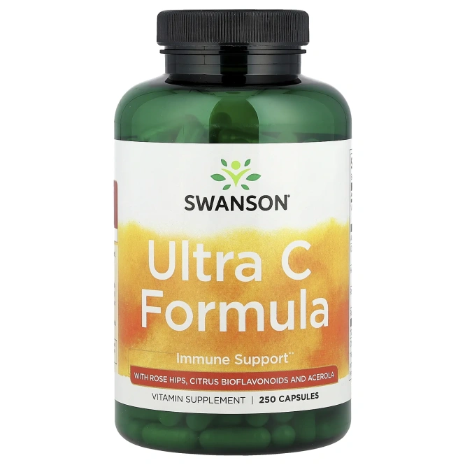 Swanson, Формула Ultra C, 250 капсул