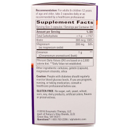 Nature's Way, Альфа Бетик, корица с магнием и биотином, 90 капсул