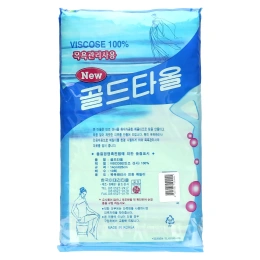 Goldsangsa, отшелушивающее полотенце, зеленый, 10 шт.