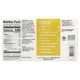 Lenny & Larry's, The Complete Cremes®, сэндвич-печенье, ваниль, 12 пакетиков по 81 г (2,86 унции)