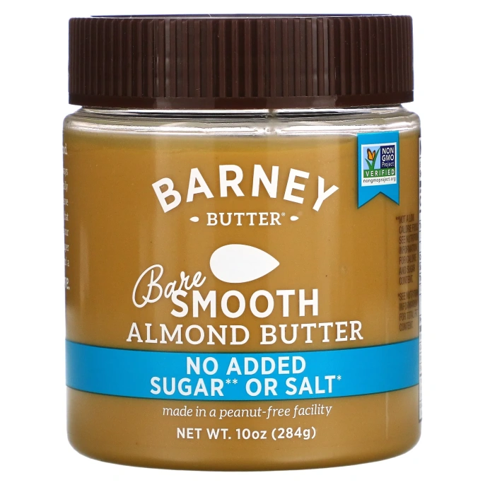 Barney Butter, Густая миндальная паста, пресная, 10 унций (284 г)
