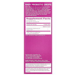 Pink Stork, Детские пробиотические капли, для детей от 0 лет, без добавок, 30 мл (1 жидк. Унция)
