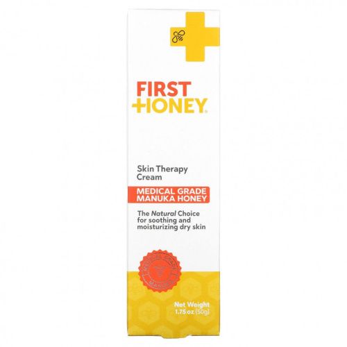 First Honey, Крем для лечения кожи с медом Manuka, 1,75 унции (50 г)