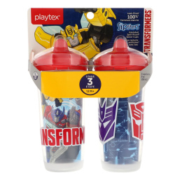 Playtex Baby, Sipsters, Трансформеры, 12 месяцев и старше, 2 чашки, по 9 унц. (266 мл) каждая