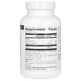 Source Naturals, Инозитол и холин, 800 мг, 100 таблеток