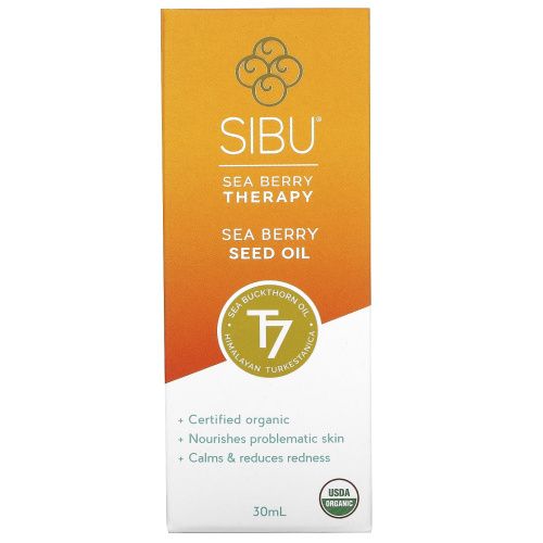 Sibu Beauty, Органическое, масло семян облепихи, 30 мл