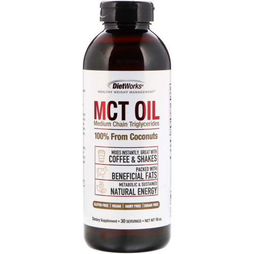 DietWorks, MCT Oil, 16 oz