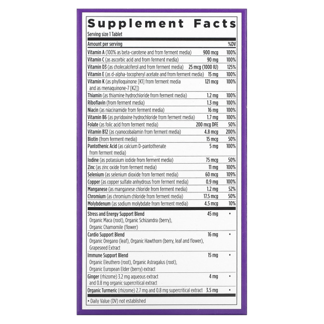 New Chapter Мультивитамины для мужчин ONE DAILY, 48 таблеток