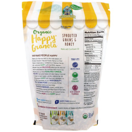 Bakery On Main, Органика, веселая гранола, проросшие зерна и мед, 11 унций (312 г)