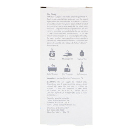 Nature's Origin, Aromatherapy, Essential Oil, Peppermint, 0.5 floz (15 ml)