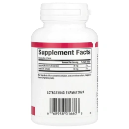 Natural Factors, Цитрат калия, 99 мг, 90 таблеток