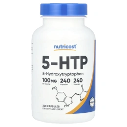 Nutricost, 5-HTP, 100 мг, 240 капсул