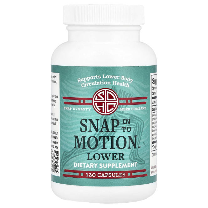 Snap Dynasty, Snap In To Motion ™ Lower, 120 капсул