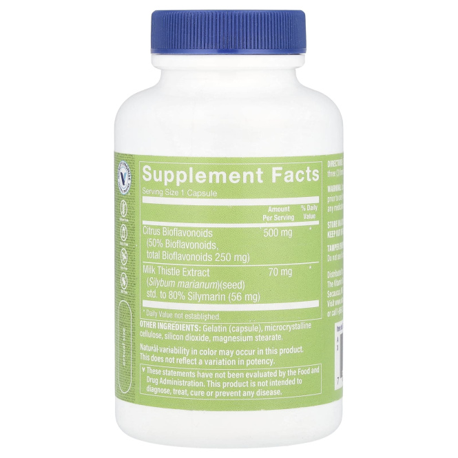 The Vitamin Shoppe, Экстракт расторопши, 70 мг, 100 капсул