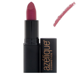 Azelique, Губная помада, легкий лиловый оттенок, без тестов на животных, сертифицированный веганский продукт, 0,13 унц. (3,80 г)