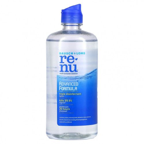 Renu, Re-Nu, универсальный раствор, улучшенная формула, 355 мл (12 жидк. Унций)