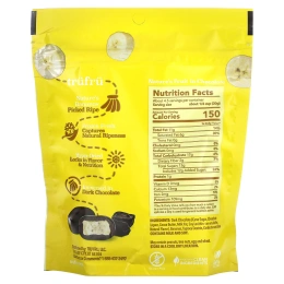 Tru Fru, Nature's Bananas, темный шоколад, 128 г (4,5 унции)