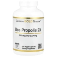 California Gold Nutrition, Прополис 2X, Концентрированный экстракт, 500 мг, 240 вегетарианских капсул