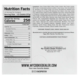 My Cookie Dealer Protein, протеиновое печенье, арахисовая паста и джем, 12 шт. по 113 г (4 унции)