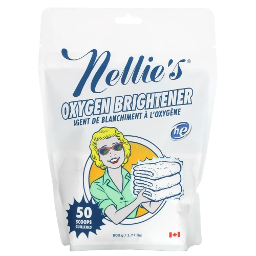 Nellie's, All-Natural, Oxygen Brightener, 1.764 lbs (800 g)