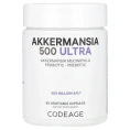 Codeage, Akkermansia 500 Ultra, аккермансия, 90 растительных капсул