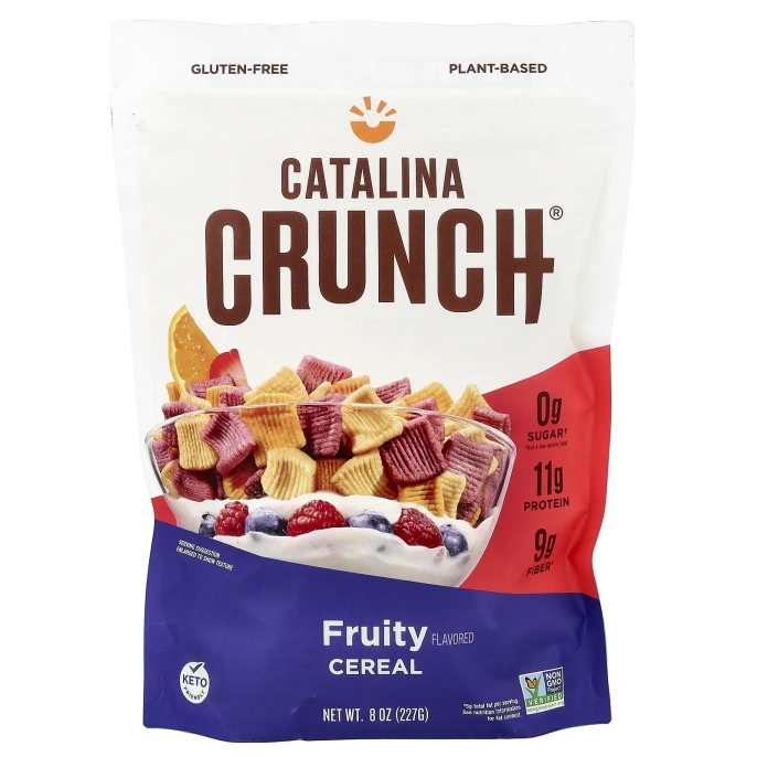 Catalina Crunch, Keto Friendly, фруктовые хлопья, 227 г (8 унций)