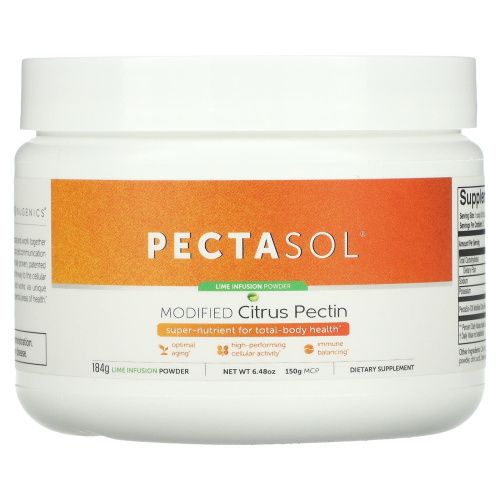 Econugenics, Настой извести PectaSol-C Модифицированный цитрусовый пектин, натуральный лайм, 6,48 унции (183,75 г)