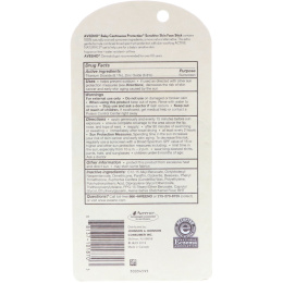 Aveeno, Солнцезащитный детский крем для лица широкого спектра с SPF 50 в форме стика, 0.5 унций (14 g)