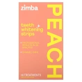 Zimba, полоски для отбеливания зубов, персик, 14 шт.