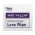Flents, Wipe 'N Clear, увлажняющие салфетки для линз, 100 шт.