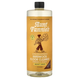 Aunt Fannie's, ультраконцентрированное очищающее средство для древесного пола, яркий лимонный вкус, 946 мл (32 жидк. унции)