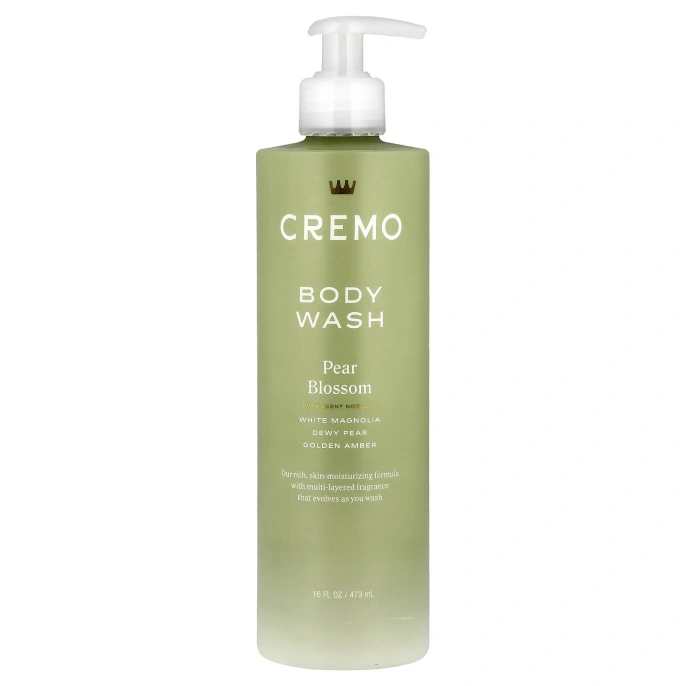 Cremo, Гель для душа, цветы груши, 473 мл (16 жидк. Унций)