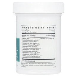 Nutricology, Restore-Biotic Complete, 50 миллиардов, 60 вегетарианских капсул с отсроченным высвобождением