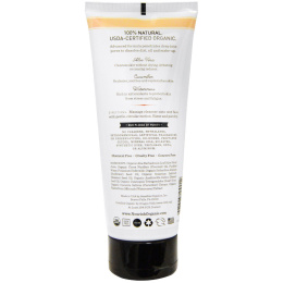 Nourish Organic, Очищающее Средство для лица с увлажняющим кремом, Огурец + кресс водяной, 6 унций (177 мл)