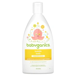 Babyganics, Жемчужная ванна, ромашка и вербена, 591 мл (20 жидк. унц.)