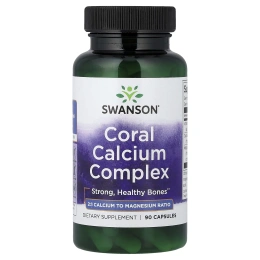 Swanson Vitamins, Coral Calcium Complex, 90 Capsules