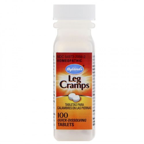 Hyland's Naturals, Leg Cramps, 100 быстрорастворимых таблеток