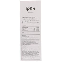 IPKN, Корректирующий цвет праймер с SPF 15, пурпурный, 1,35 ж. унц. (40 мл)
