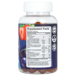 Phytoral, жевательные мультивитамины для мужчин, со вкусом апельсина, вишни и клубники, 90 жевательных таблеток