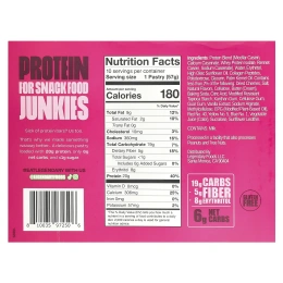 Legendary Foods, протеиновое пирожное, вишнёвый крамбл, 10 шт. по 57 г (2 унции)